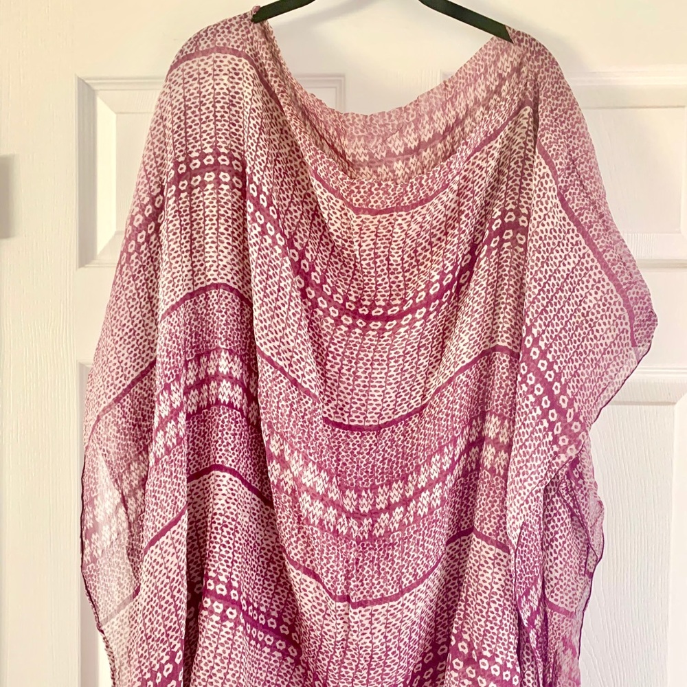 MANAOLA Double Silk Crepe Caftan